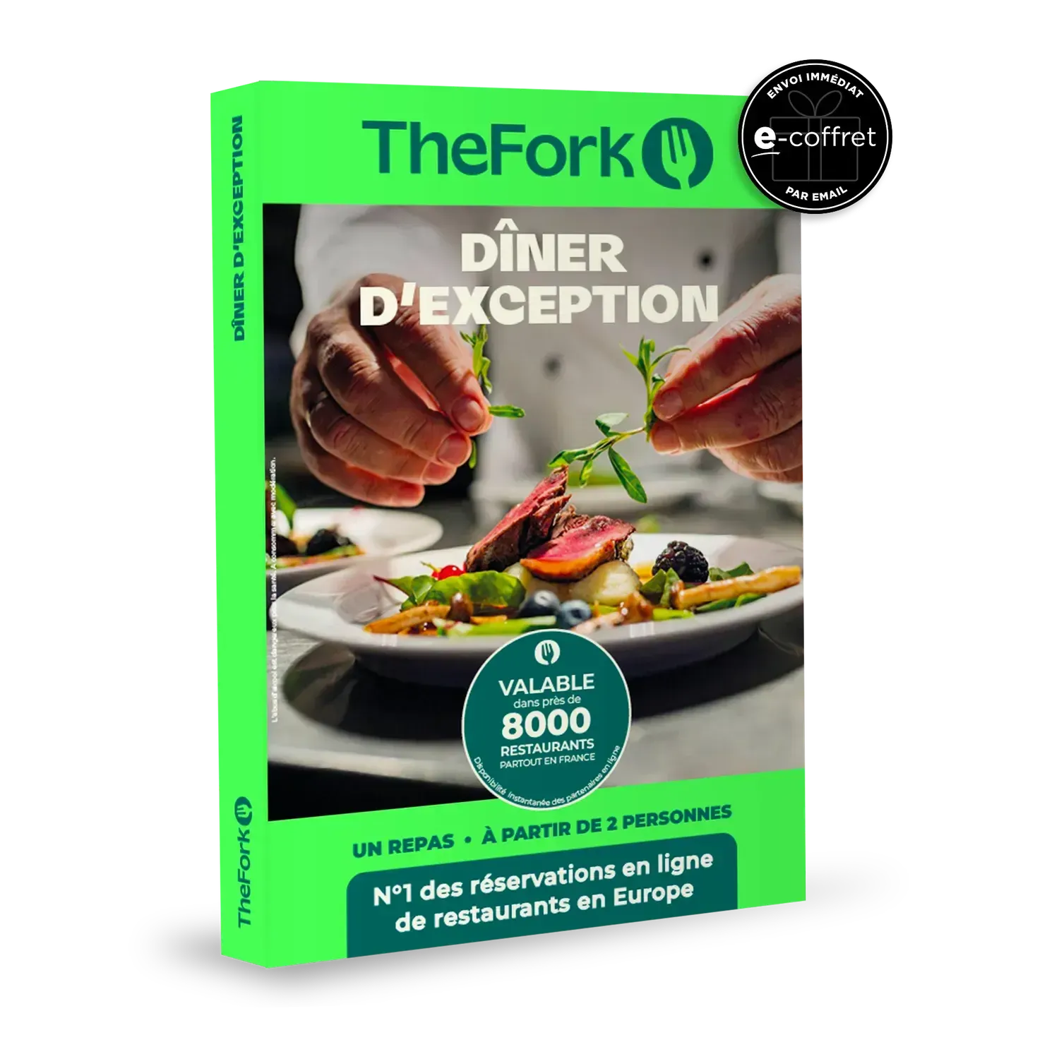 Coffret cadeau THEFORK : Dîner d'Exception e-Coffret