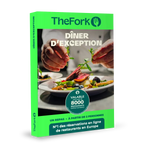 Coffret cadeau THEFORK : Dîner d'Exception Coffret physique