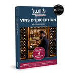 Coffret cadeau TWIL : Vins d'exception à domicile e-Coffret