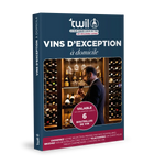 Coffret cadeau TWIL : Vins d'exception à domicile Coffret physique