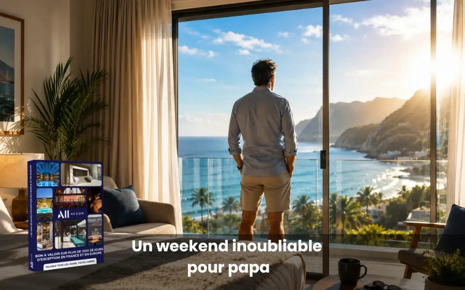 Coffret cadeau : Un weekend inoubliable pour papa 