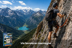 Coffret cadeau : Via ferrata en montagne 