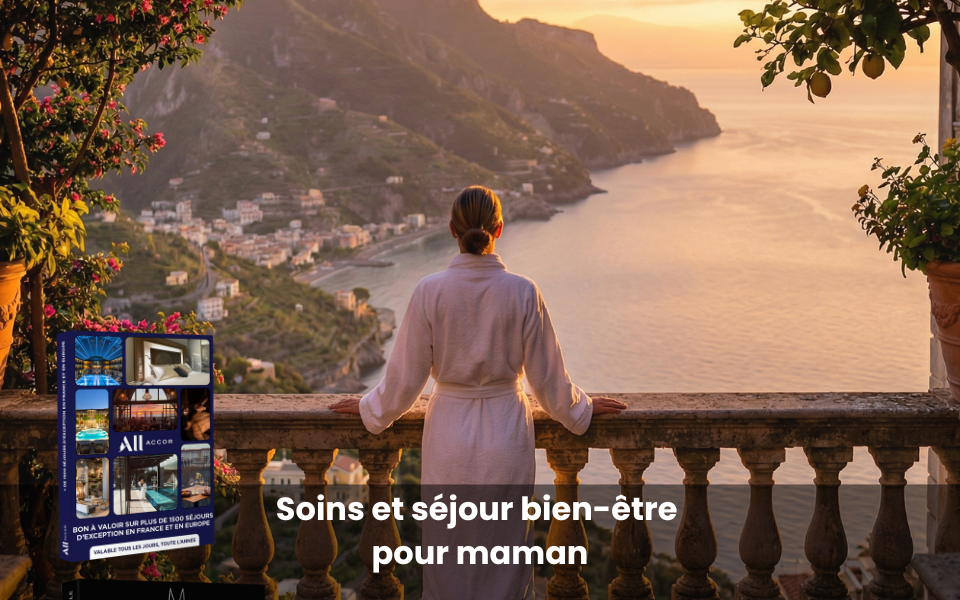 Coffret cadeau : Soins et séjour bien-être pour maman