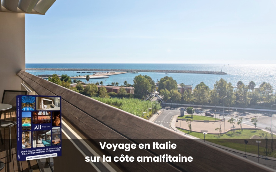 Coffret cadeau : Voyage en Italie sur la Côte Amalfitaine