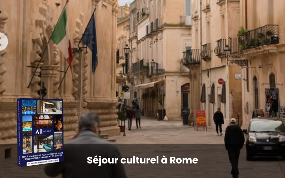 Coffret cadeau : Séjour culturel à Rome