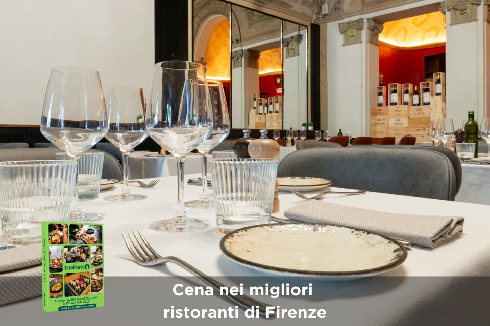 Cofanetto regalo: Cena nei migliori ristoranti di Firenze