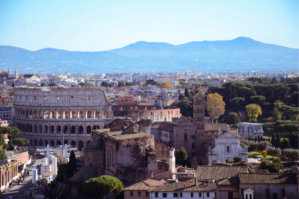 Cofanetto regalo: Cena sulle terrazze della Città Eterna