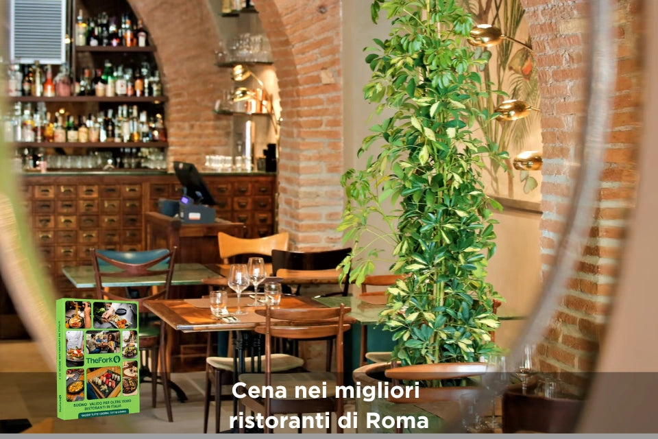 Cofanetto regalo: Cena nei migliori ristoranti di Roma