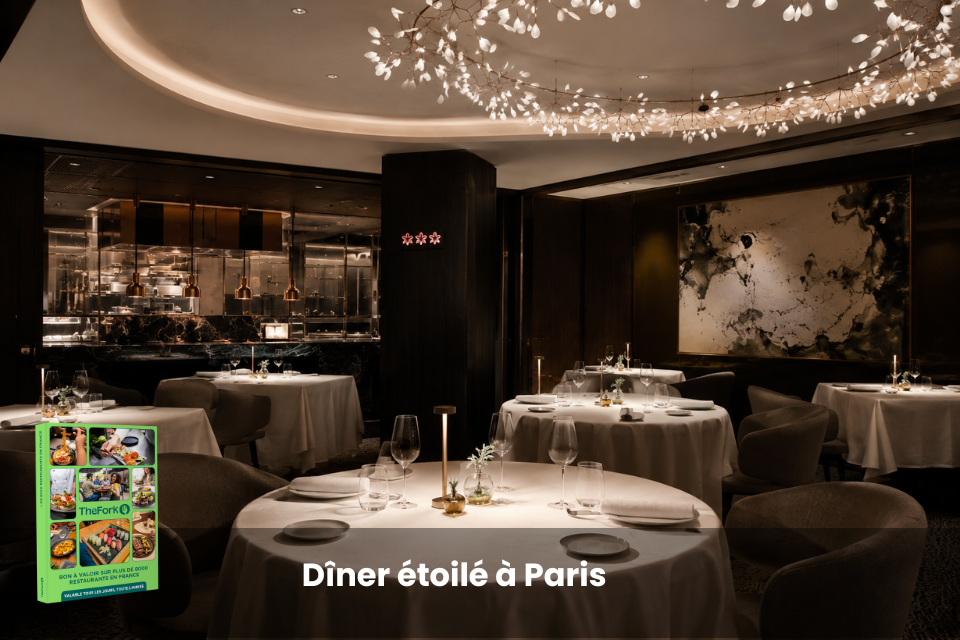 Coffret cadeau : Dîner étoilé à Paris