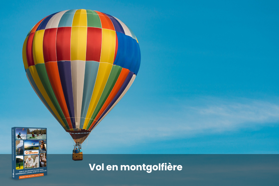 Coffret cadeau : Vol en montgolfière