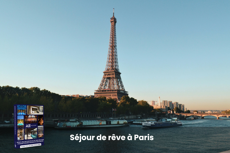 Coffret cadeau : Séjour de rêve à Paris