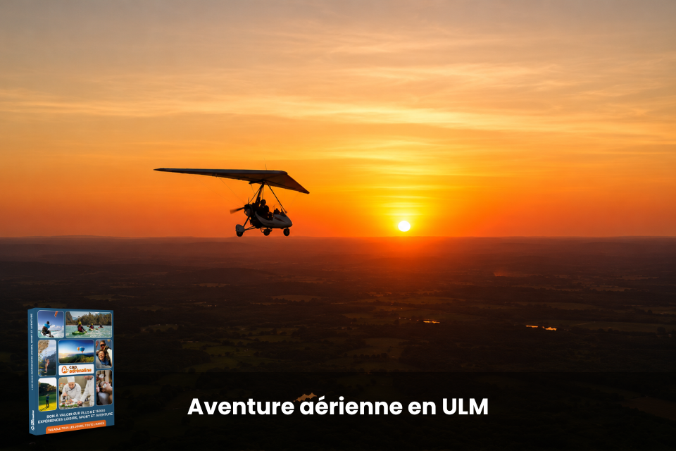 Coffret cadeau : Aventure aérienne en ULM