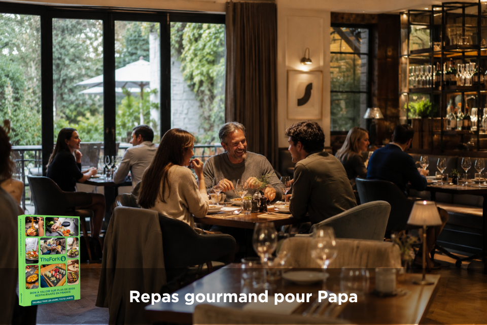 Coffret cadeau : Repas gourmand pour Papa