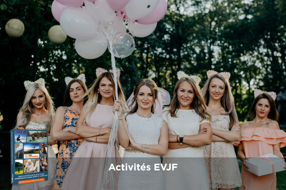Coffret cadeau : Activités EVJF