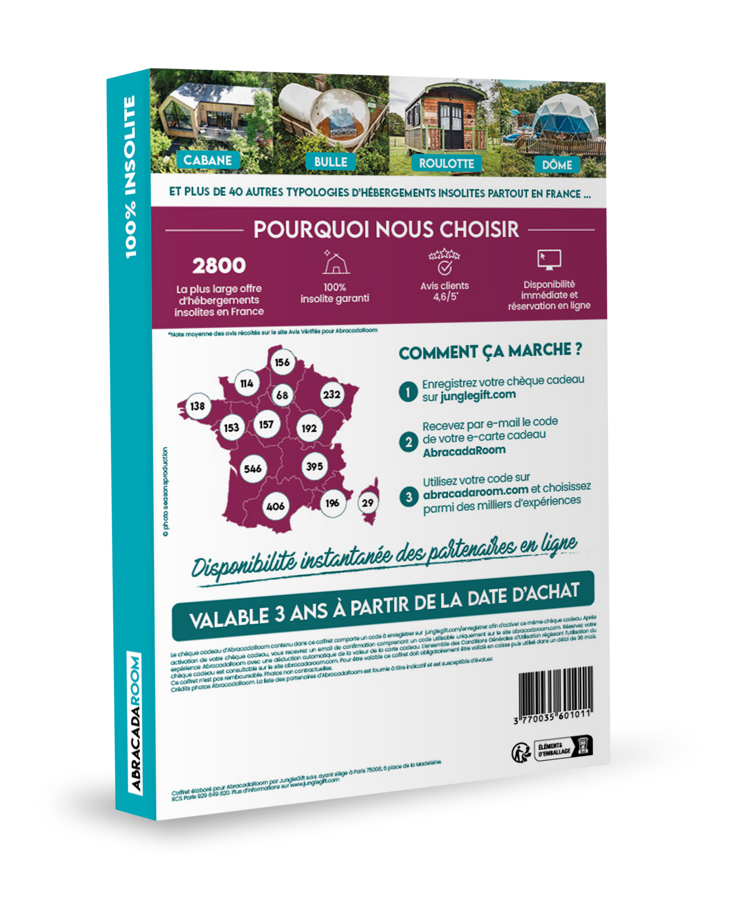 Coffret Cadeau  : 100% insolite