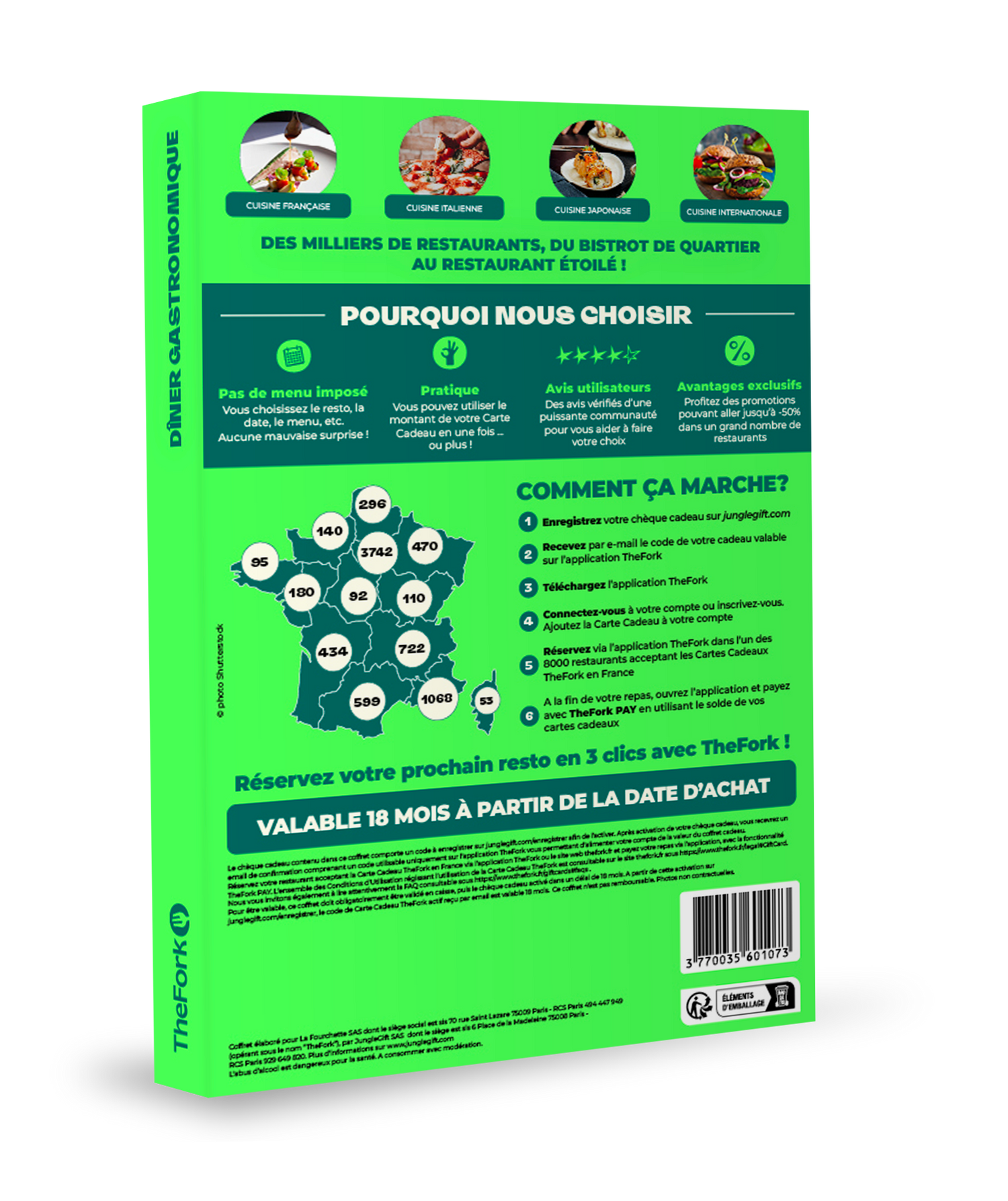 Coffret cadeau : Dîner gastronomique
