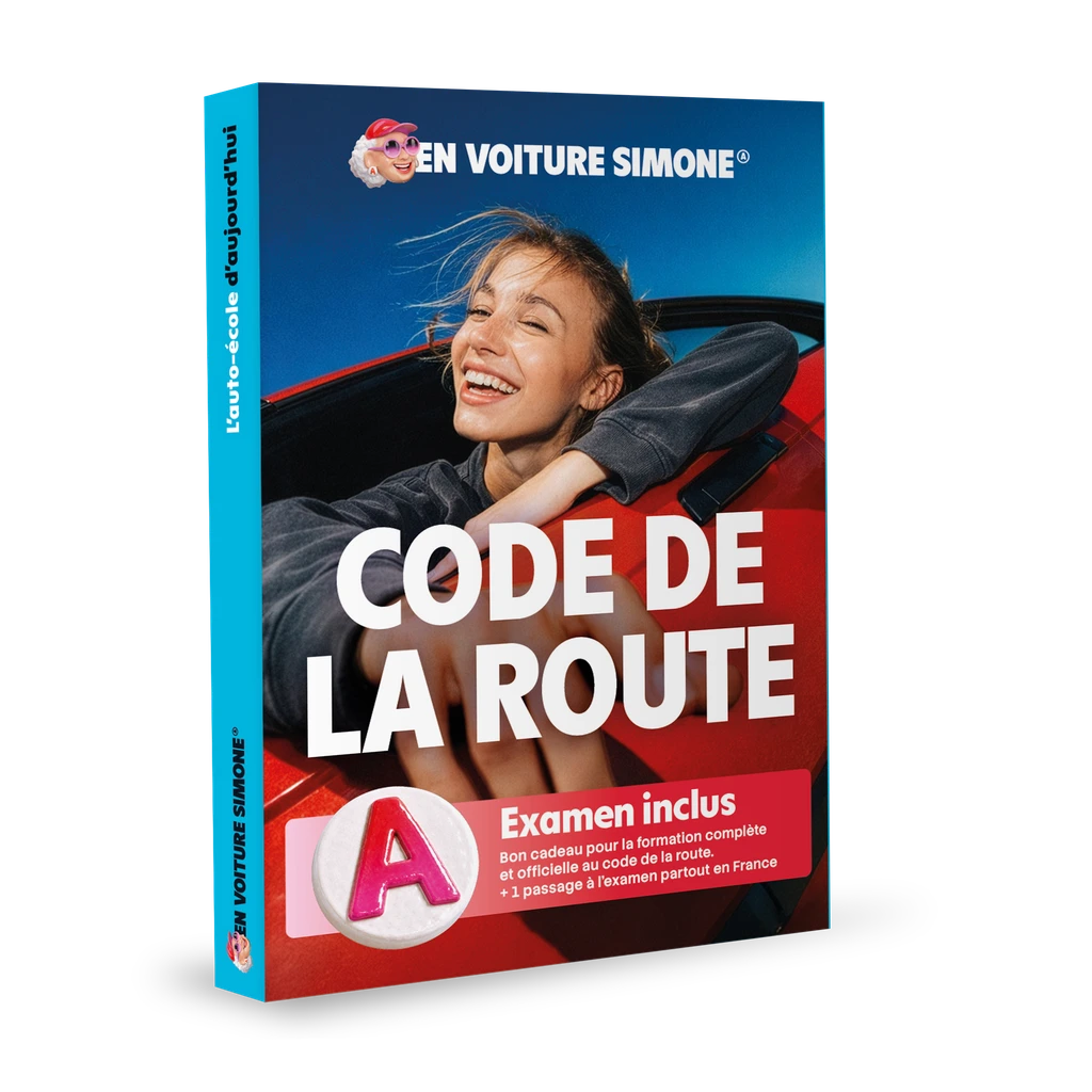 Coffret cadeau EN VOITURE SIMONE : Code de la route