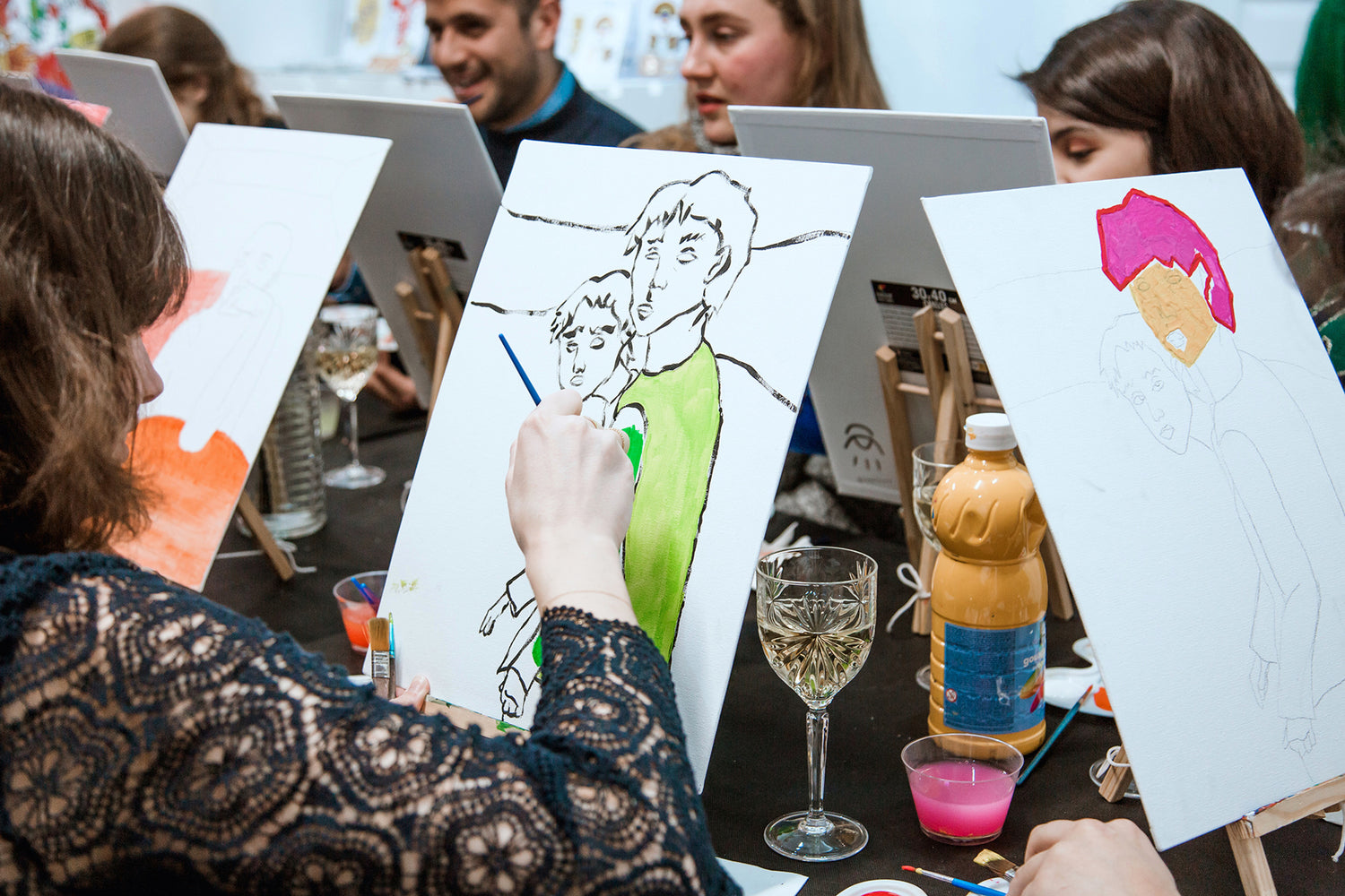 Coffret cadeau : Drink and Paint