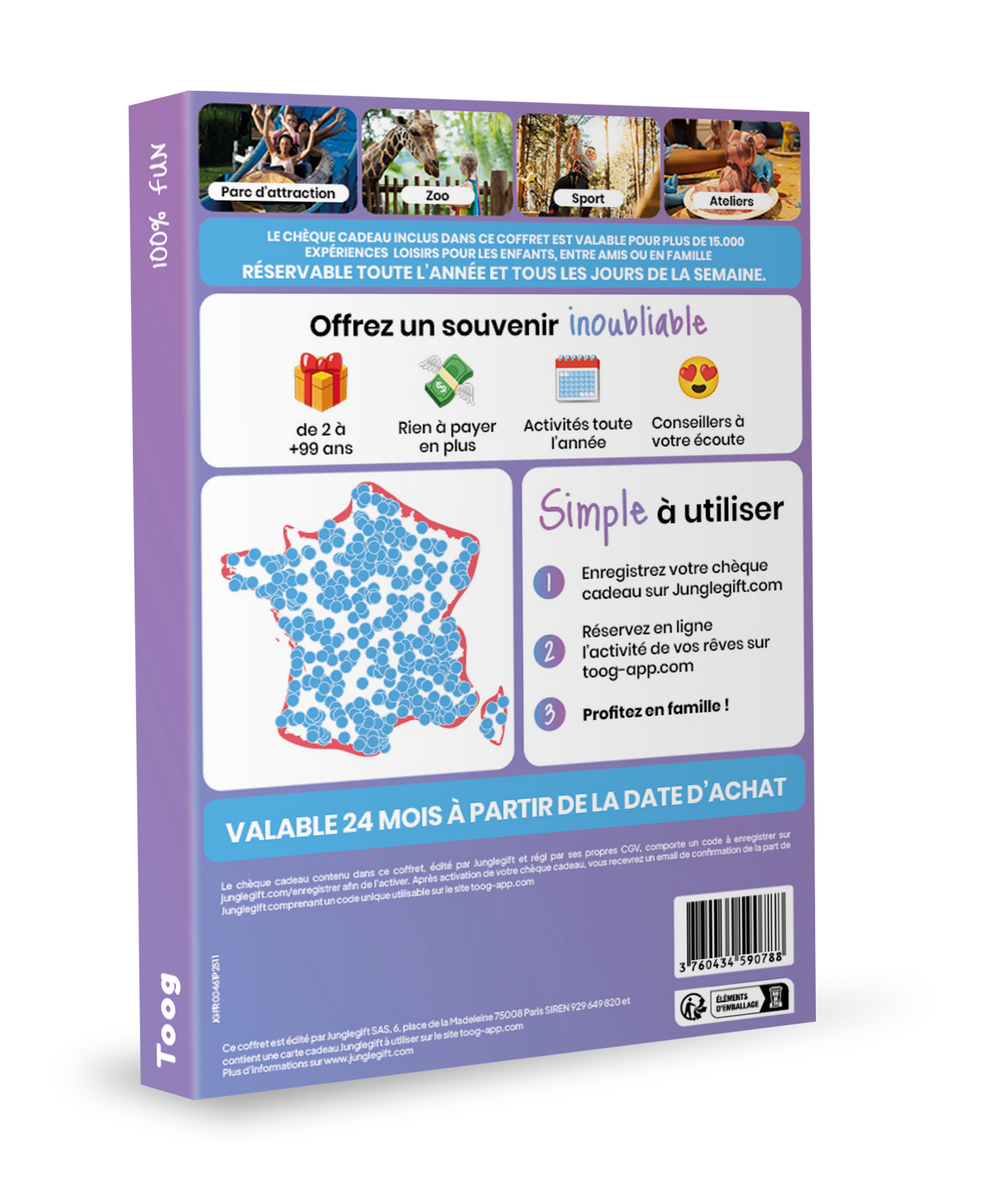 Coffret cadeau : 100% FUN